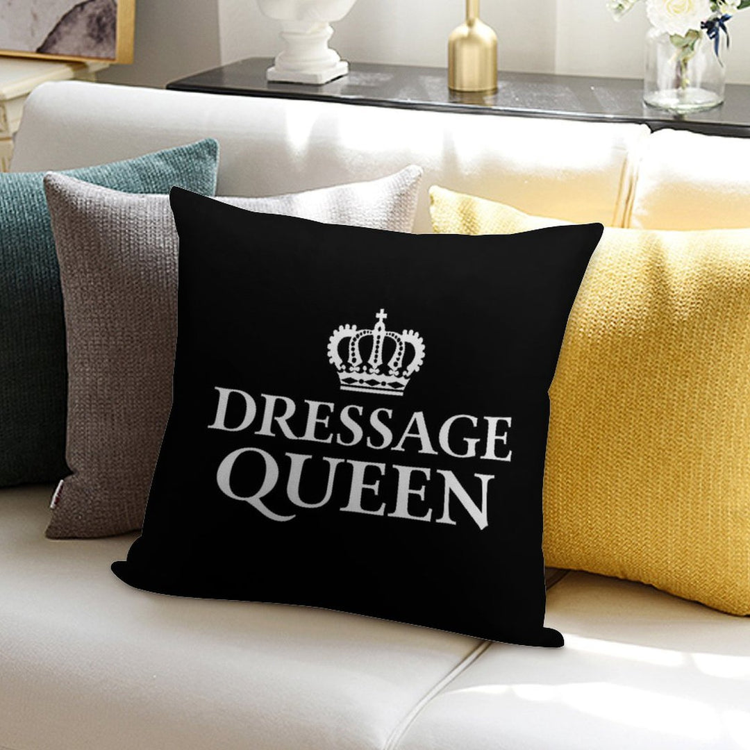 Dressage Queen Soft Style Accent Throw Pillow