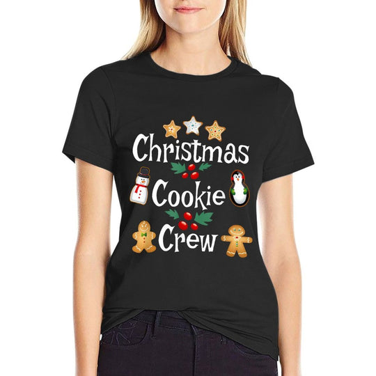 Bakers Christmas Cookie Crew Family Baking Team Holiday Cute  Affordable Price T-Shirt