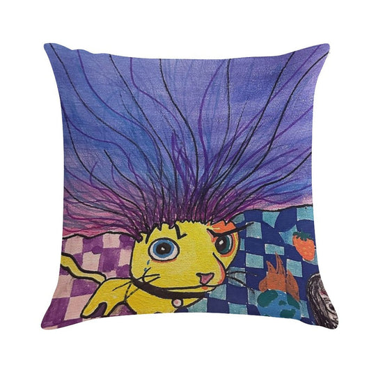 Bartholomeow Soft Multiple Sizes Throw Pillow