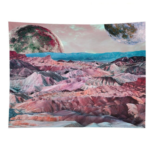 Off On Another Planet Tapestry