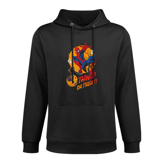 Marvel Comics Halloween Spider-Man Thwip Or Treat! Moisture-Wicking Hoodie
