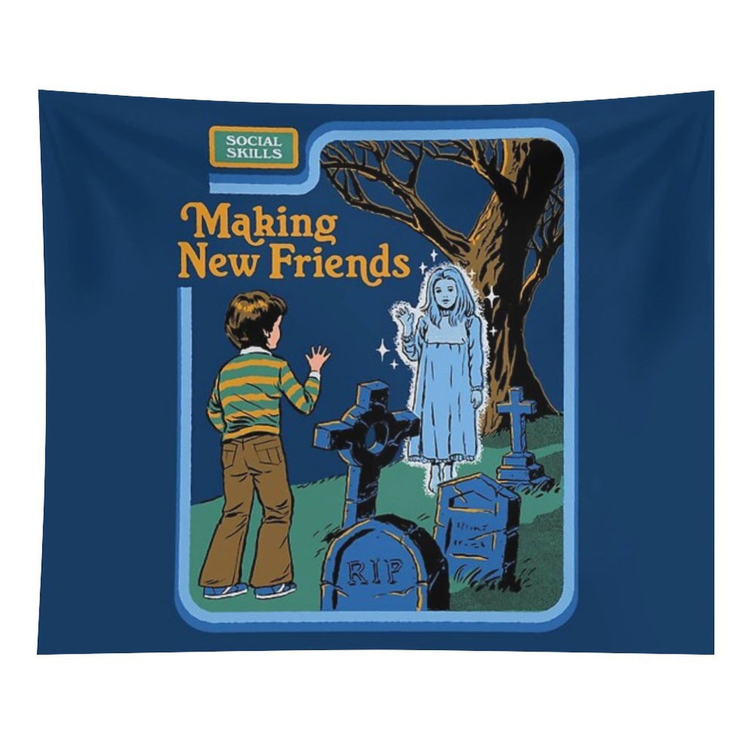 Making New Friends Tapestry