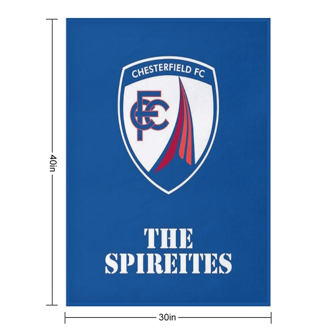 CHESTERFIELD FC Lightweight Throw Blanket