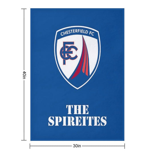 CHESTERFIELD FC Lightweight Throw Blanket