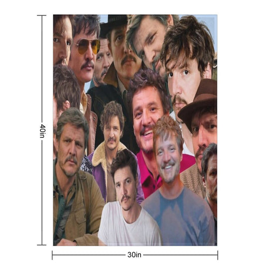Pedro Pascal All-season Throw Blanket