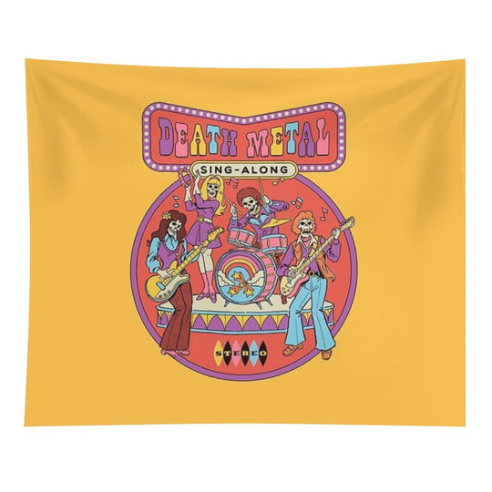 Death Metal Sing-Along Tapestry