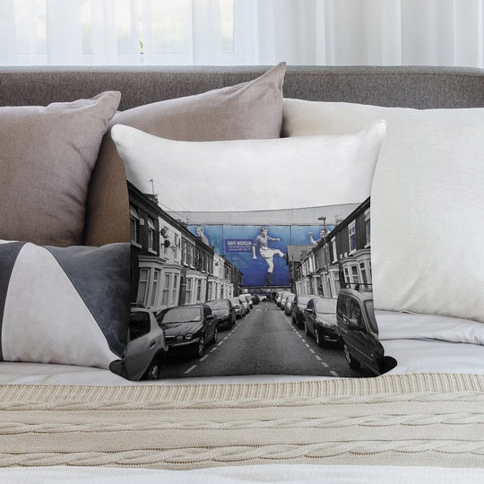 When Saturday Comes (Goodison Park, Everton) Soft Anti-Pilling Throw Pillow