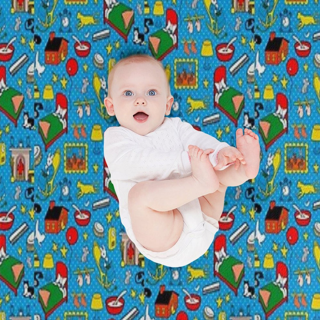 Goodnight Moon Wrinkle-free Throw Blanket