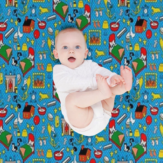 Goodnight Moon Wrinkle-free Throw Blanket