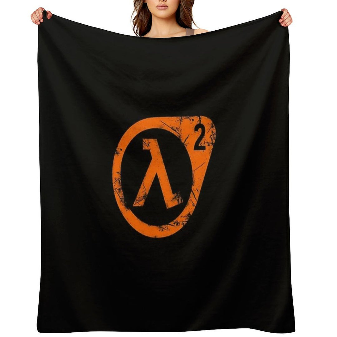 HL2 Orange Versatility Throw Blanket