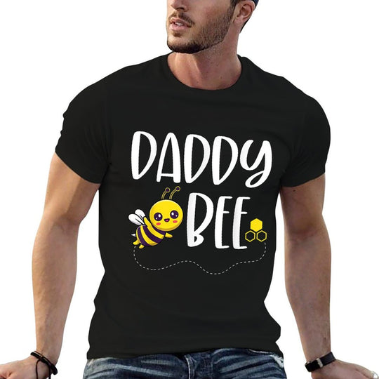 Birthday Bee Family Matching Daddy Bee Dad Beekeeper Papa  Quick-drying T-Shirt