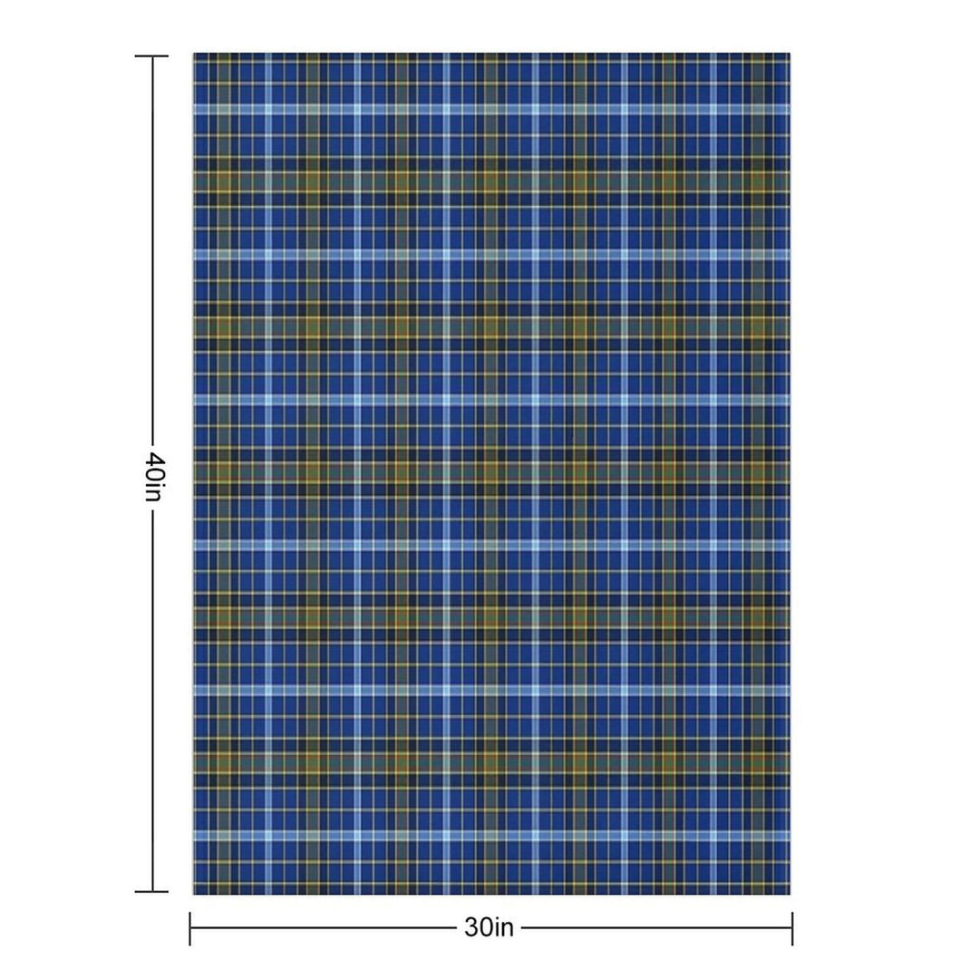 Clan Knox Tartan Eco-conscious Throw Blanket