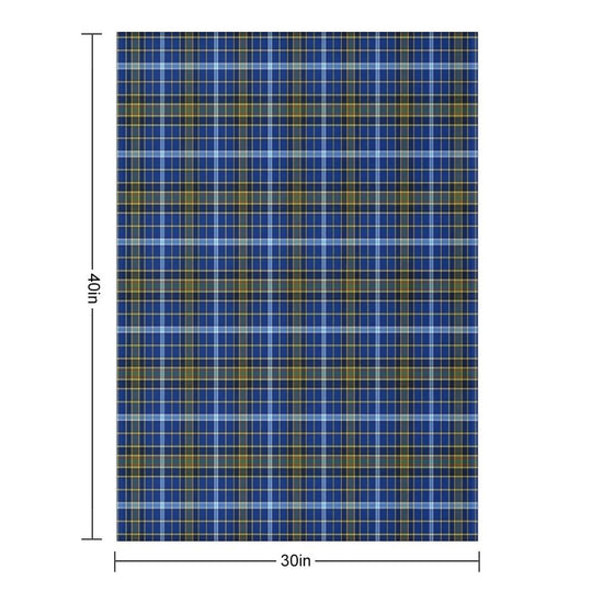 Clan Knox Tartan Eco-conscious Throw Blanket