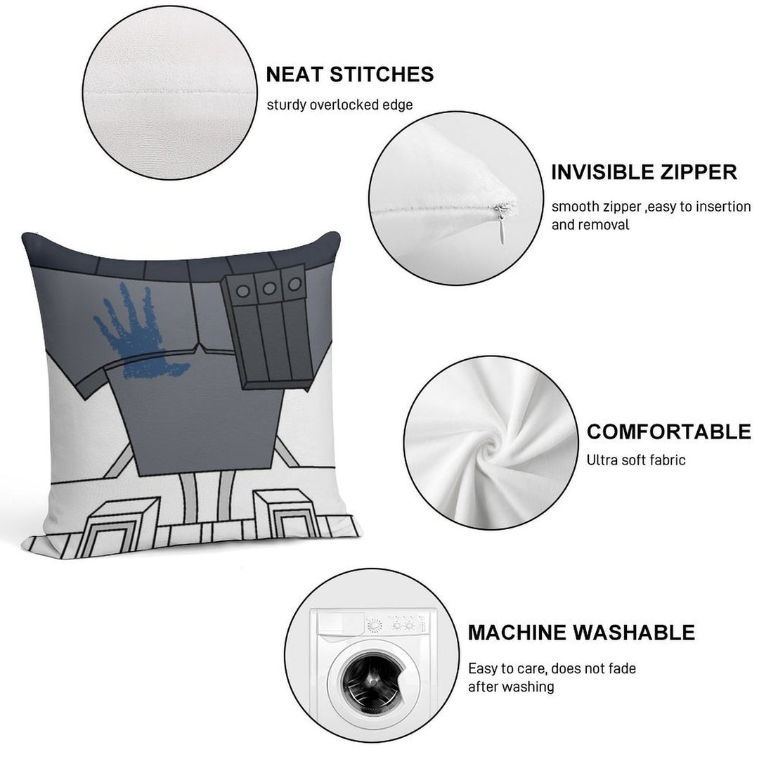 Echo Armor Soft Easy Maintenance Throw Pillow