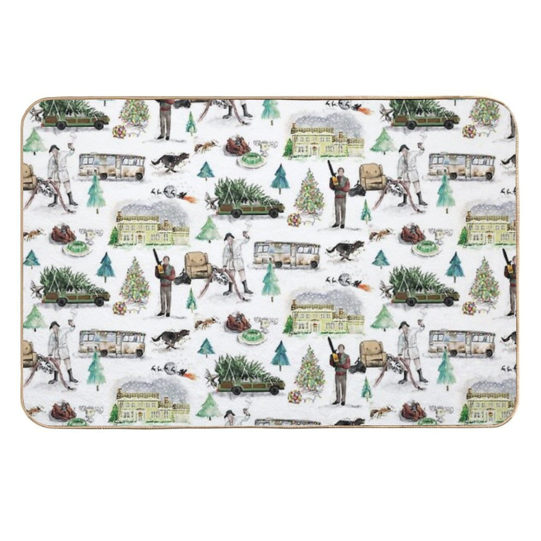 Lampoons Christmas  Easy Maintenance Bath Mat