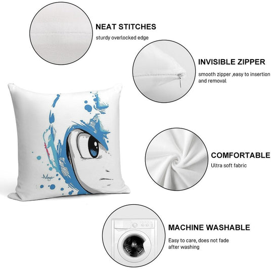 Megaman Capcom Soft High-Density Material Throw Pillow