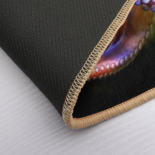 Octopus Photo with High Resolution Quality  Slip-Resistant Bath Mat