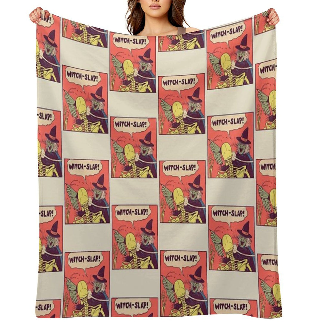 Witch-Slap Versatility Throw Blanket