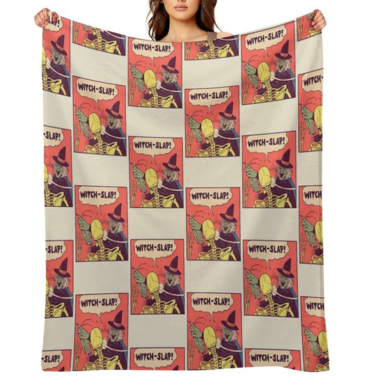 Witch-Slap Versatility Throw Blanket