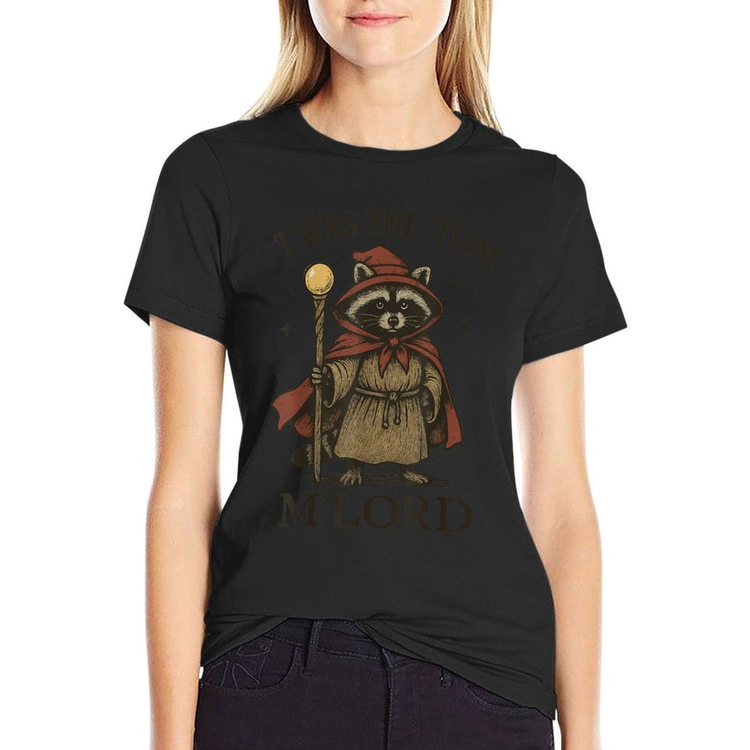 Twas The Tism Mlord Raccoon  Breathable T-Shirt