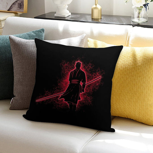 Ninja Mauler Soft Skin-Friendly Throw Pillow