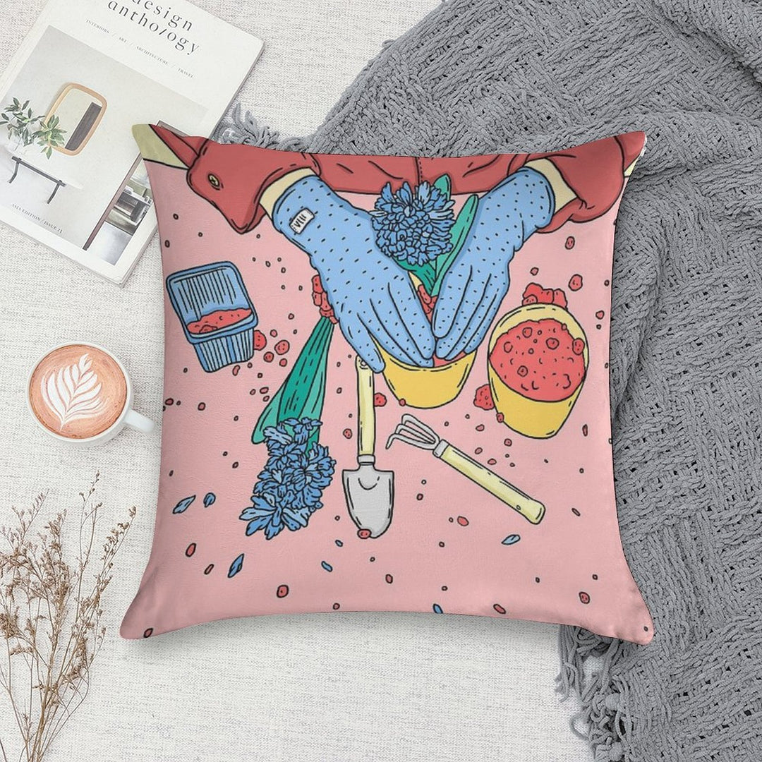 Reincarnation Soft Multiple Sizes Throw Pillow