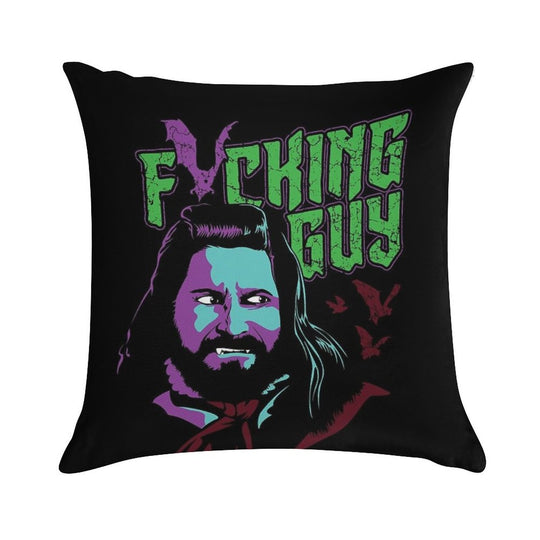 Fricking Guy Soft Gift Ready Throw Pillow