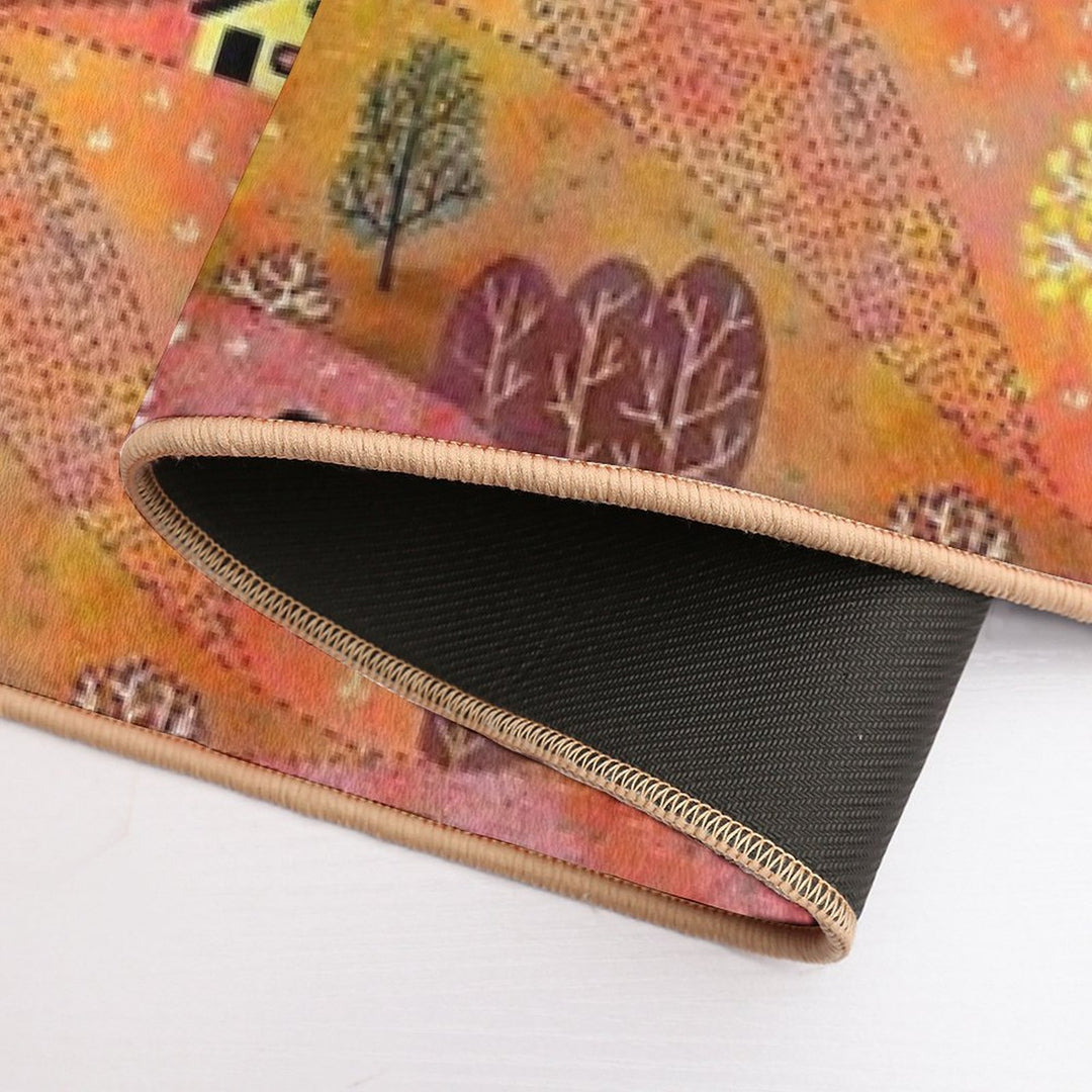 Sunset Landscape  Easy Maintenance Bath Mat