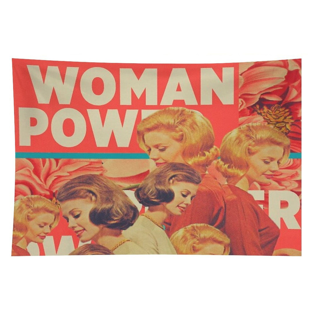 Woman Power Tapestry