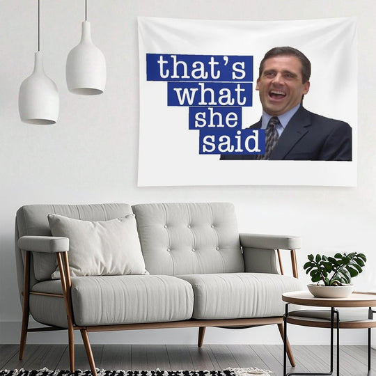 The Office That’s What She’s Said Tapestry