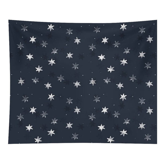 Stamped Star Tapestry