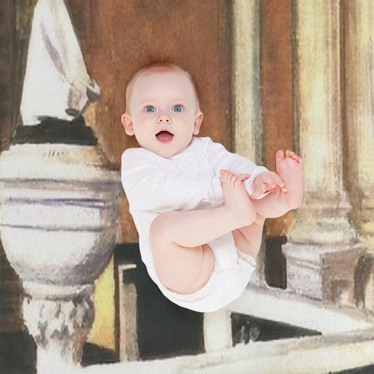 Baptistry of St  John S   1929 by Edward Hopper Shrink-resistant Throw Blanket