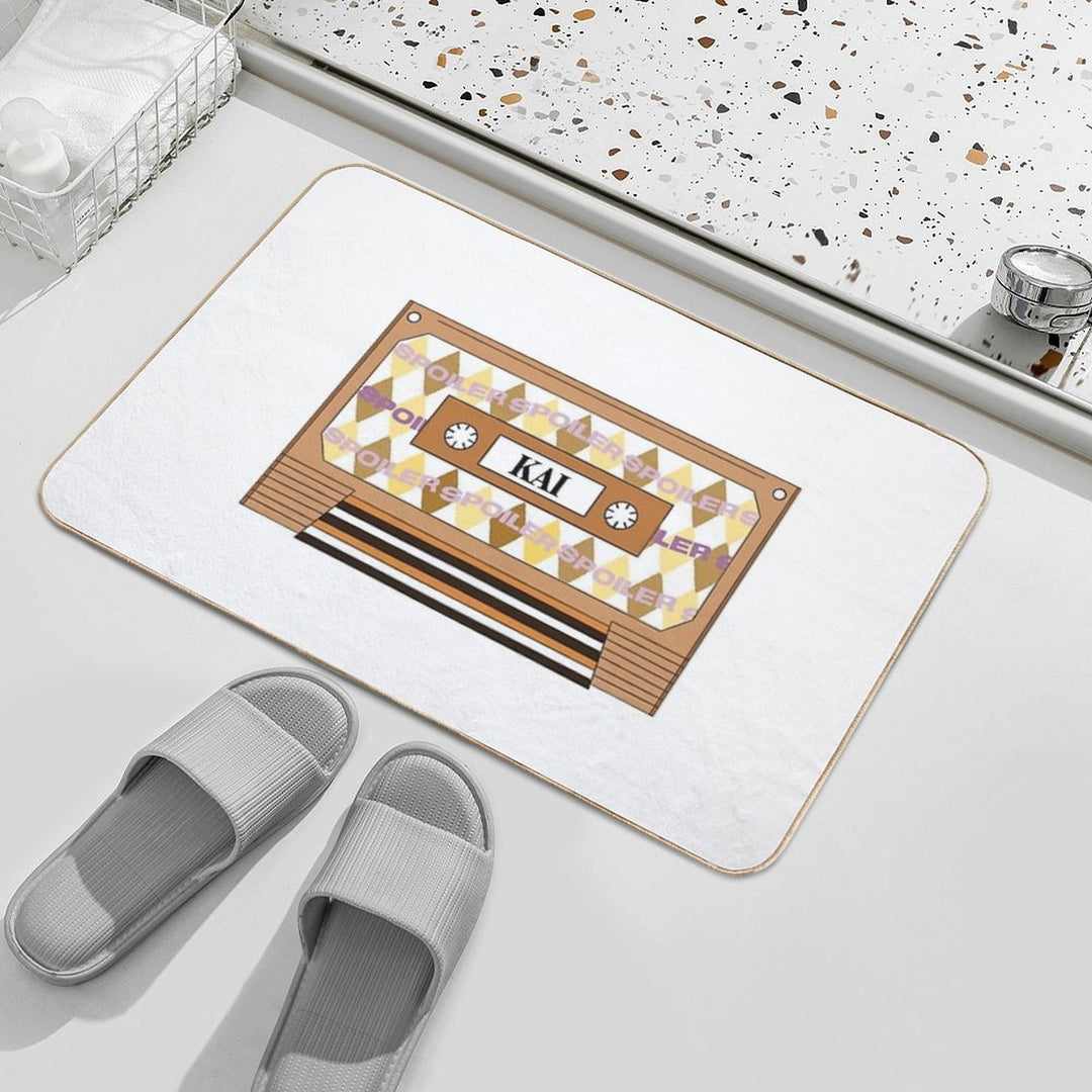 EXO Kai Cassette!  Rapid-Drying Bath Mat