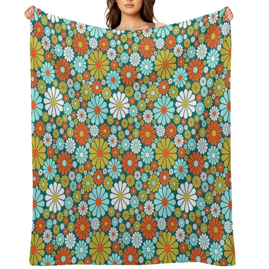60's Wallpaper  One All-season Throw Blanket