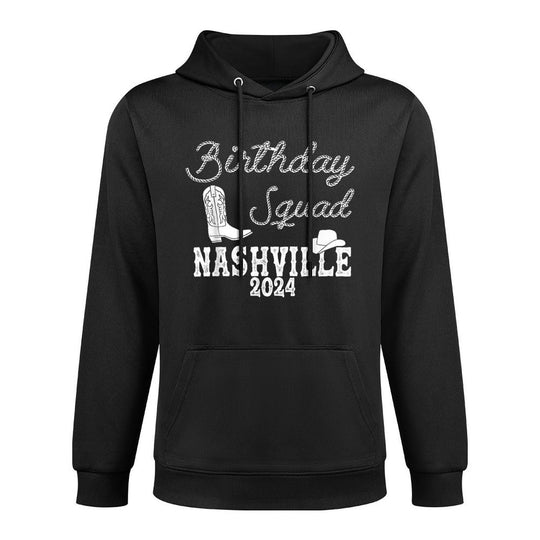 Nashville Birthday Trip, Nashville Birthday Squad Casual Wear Hoodie