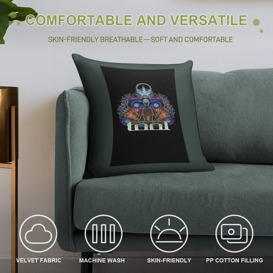 Best Ghostface Soft Skin-Friendly Throw Pillow