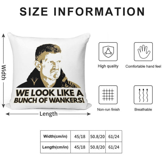 Unimpressed Guenther Rich Energy Soft Warmth Comfort Throw Pillow