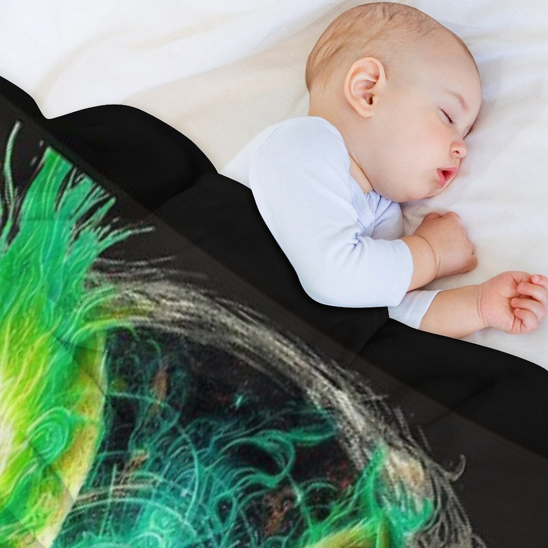 Saint Raphael Archangel -   Angel of Healing - Christmas Gift Quick-dry Throw Blanket