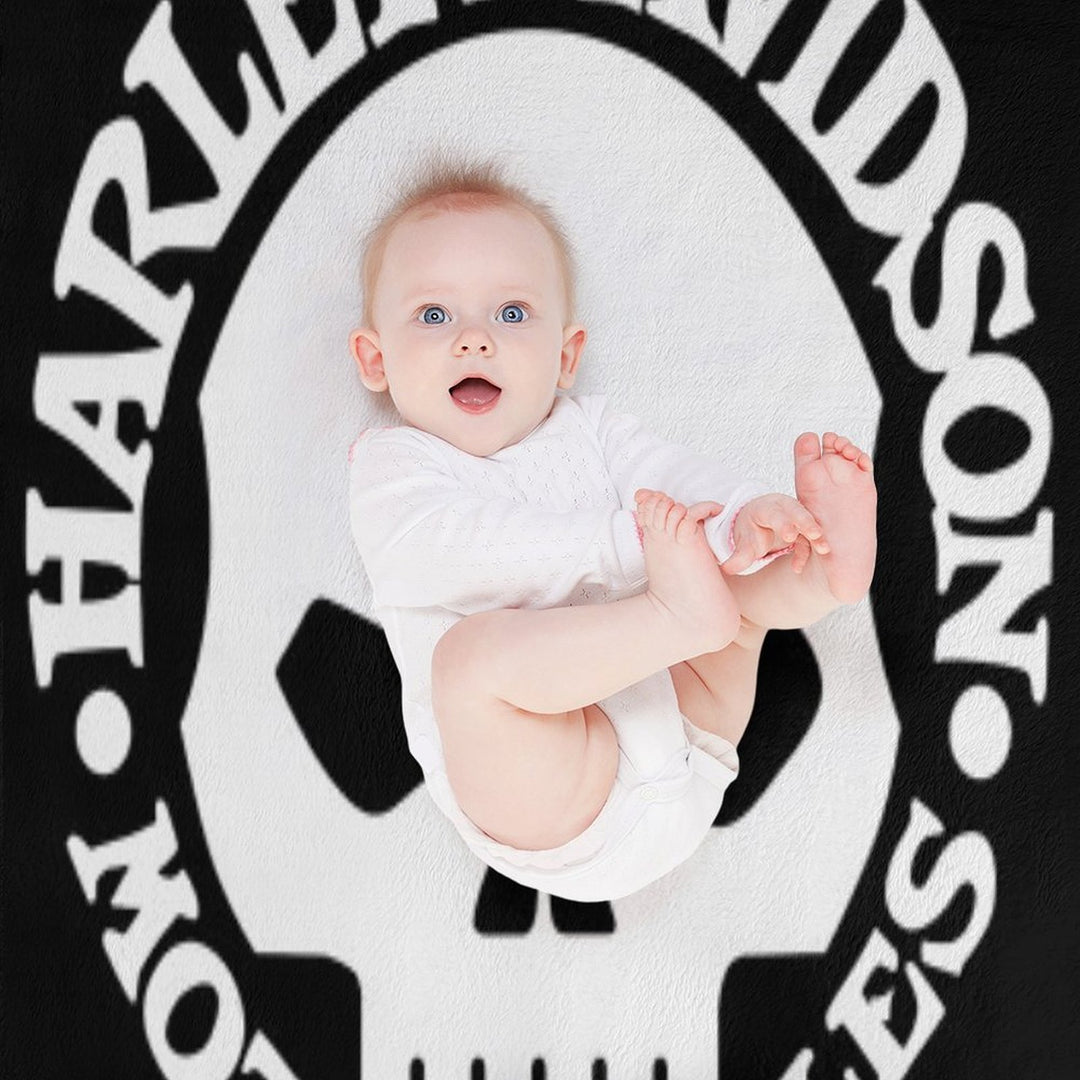 Club Hog Boys Cruiser Motorcycle HD Durable Throw Blanket