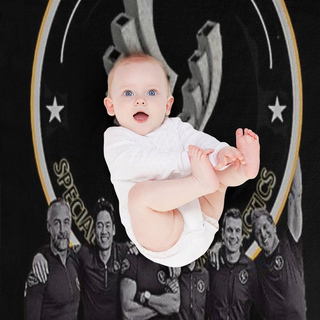 SWAT 3D TEAM Gift-ready Throw Blanket