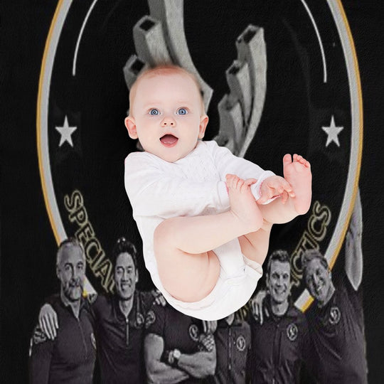 SWAT 3D TEAM Gift-ready Throw Blanket