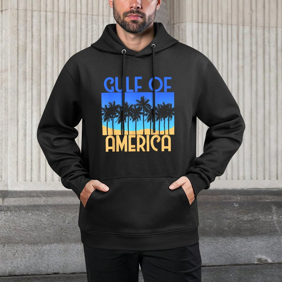 Retro Vintage Gulf of USA America Est. 2025 Mexico Unisex Design Hoodie