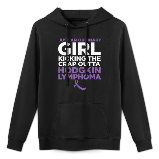 Hodgkin Lymphoma - Gift for Cancer Patient Female Machine Washable Hoodie