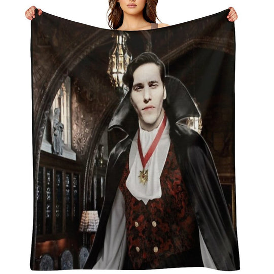Vampire Jerma Alt. Multi-functional Throw Blanket