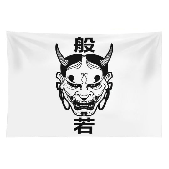 Hannya Mask Tapestry