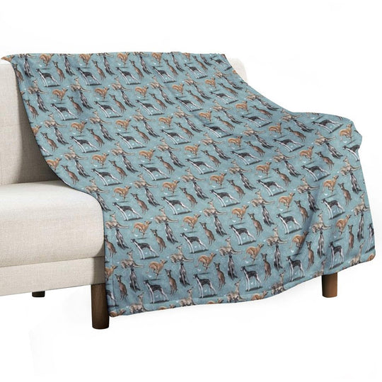 The Whippet Premium Throw Blanket