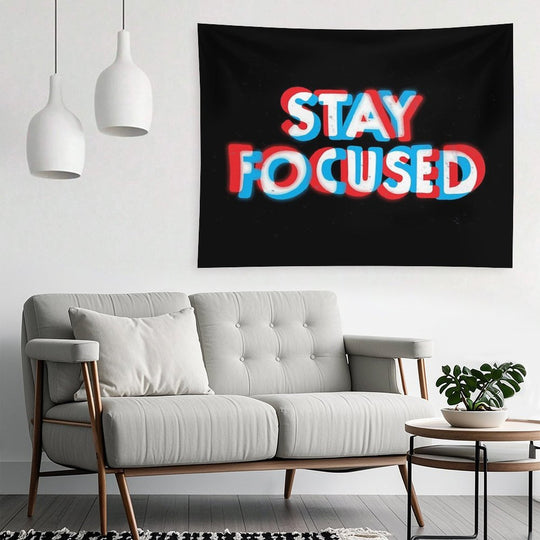 Stay Focused Tapestry