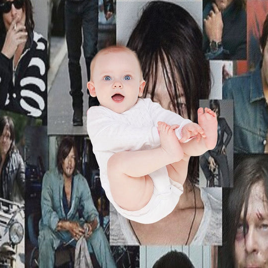 Norman Reedus Fan Made Assorted Random Photo Collage Multi-functional Throw Blanket