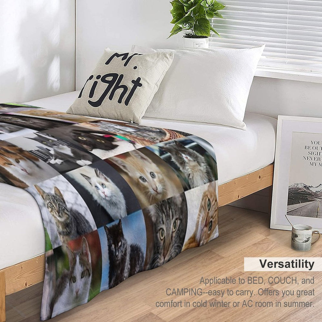 Cats Versatility Throw Blanket