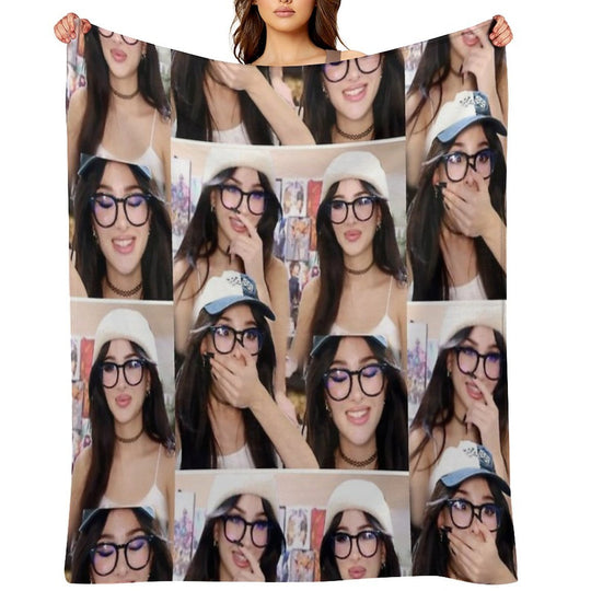 Sssniperwolf Collage Anti-pilling Throw Blanket